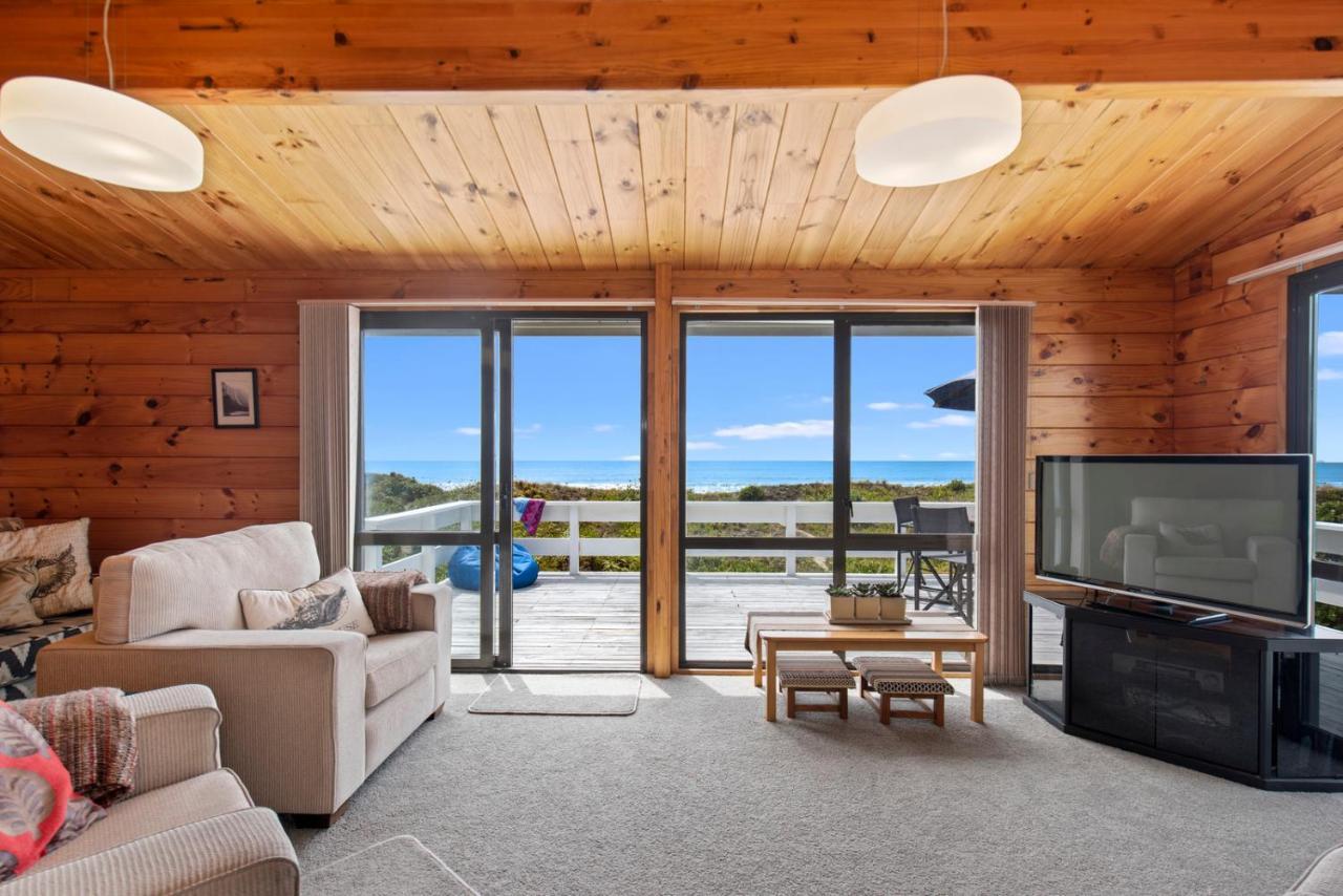 Oceanside Bach - Mount Maunganui Holiday Home Bagian luar foto